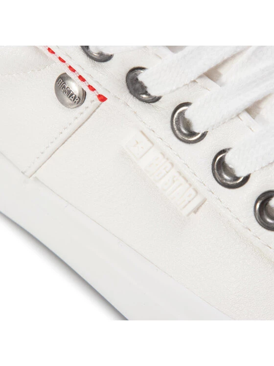 Big Star Shoes Γυναίκες Κλειστά Παπούτσια Πάνινα παπούτσια GG274060 Λευκό Λευκό 6 Big Star Shoes Γυναίκες Κλειστά Παπούτσια Πάνινα παπούτσια GG274060 Λευκό Λευκό - Image 6