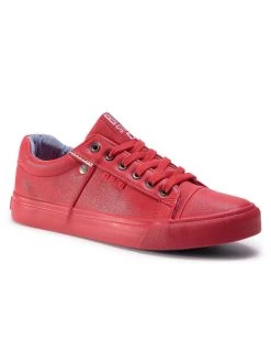 Big Star Shoes Γυναίκες Κλειστά Παπούτσια Πάνινα παπούτσια GG274062 Κόκκινο Κόκκινο