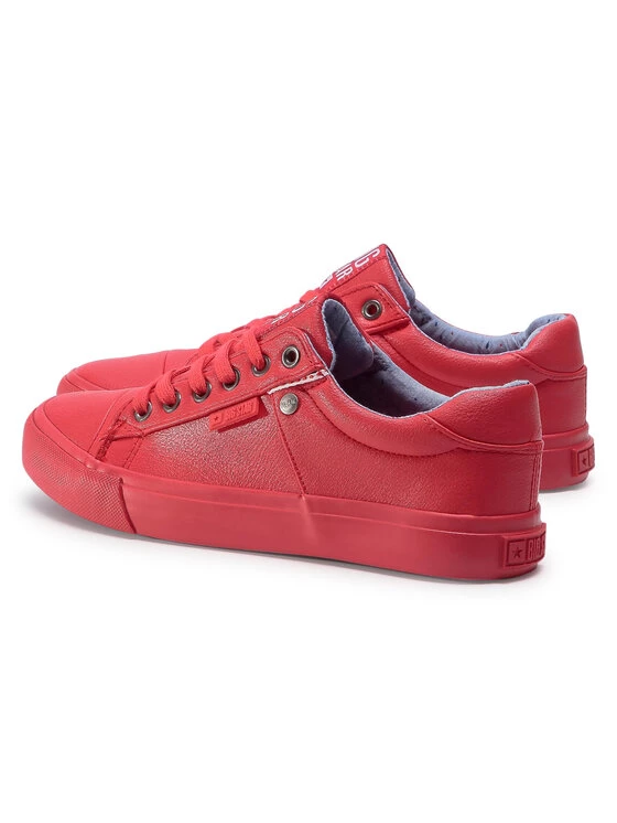 Big Star Shoes Γυναίκες Κλειστά Παπούτσια Πάνινα παπούτσια GG274062 Κόκκινο Κόκκινο 3 Big Star Shoes Γυναίκες Κλειστά Παπούτσια Πάνινα παπούτσια GG274062 Κόκκινο Κόκκινο - Image 3