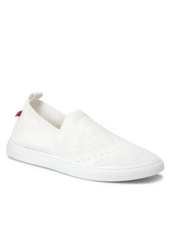 Big Star Shoes Γυναίκες Κλειστά Παπούτσια Πάνινα παπούτσια FF274A608 Λευκό Λευκό