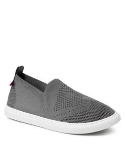 Big Star Shoes Γυναίκες Κλειστά Παπούτσια Πάνινα παπούτσια FF274A607 Γκρι Γκρι