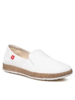 Big Star Shoes Γυναίκες Sneakers Πάνινα παπούτσια FF276038 Λευκό Λευκό