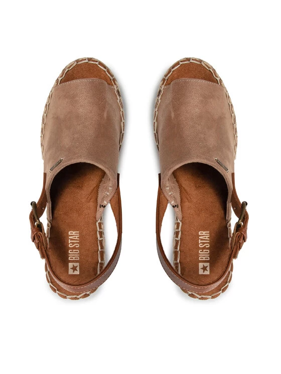 Big Star Shoes Γυναίκες Εσπαντρίγιες FF274982 Μπεζ Μπεζ 6 Big Star Shoes Γυναίκες Εσπαντρίγιες FF274982 Μπεζ Μπεζ - Image 6