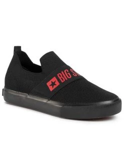 Big Star Shoes Γυναίκες Κλειστά Παπούτσια Πάνινα παπούτσια FF274221 Μαύρο Μαύρο