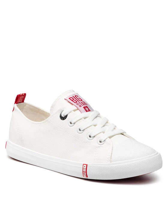 Big Star Shoes Γυναίκες Sneakers FF274087 Λευκό Λευκό 1 Big Star Shoes Γυναίκες Sneakers FF274087 Λευκό Λευκό