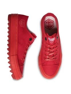 Big Star Shoes Γυναίκες Κλειστά Παπούτσια Πάνινα παπούτσια FF274246 Κόκκινο Κόκκινο -Big Star Shoes Sales Store unnamed file 2283