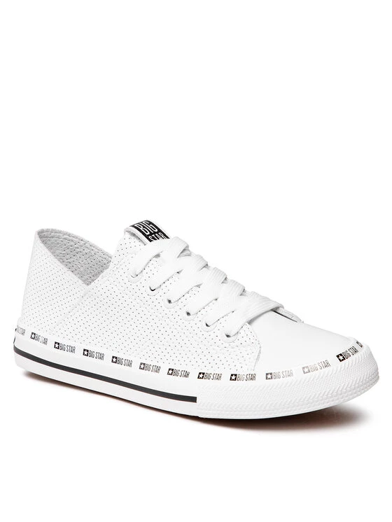 Big Star Shoes Γυναίκες Κλειστά Παπούτσια Sneakers FF274024 Λευκό Λευκό 1 Big Star Shoes Γυναίκες Κλειστά Παπούτσια Sneakers FF274024 Λευκό Λευκό