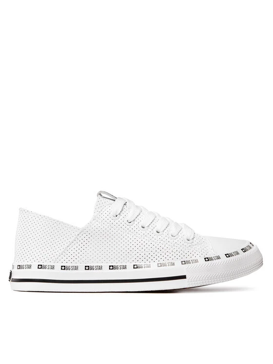 Big Star Shoes Γυναίκες Κλειστά Παπούτσια Sneakers FF274024 Λευκό Λευκό 2 Big Star Shoes Γυναίκες Κλειστά Παπούτσια Sneakers FF274024 Λευκό Λευκό - Image 2