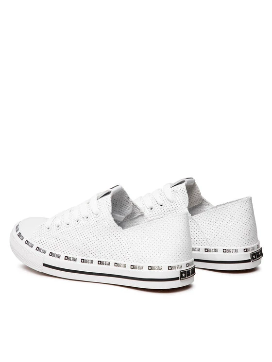 Big Star Shoes Γυναίκες Κλειστά Παπούτσια Sneakers FF274024 Λευκό Λευκό 3 Big Star Shoes Γυναίκες Κλειστά Παπούτσια Sneakers FF274024 Λευκό Λευκό - Image 3