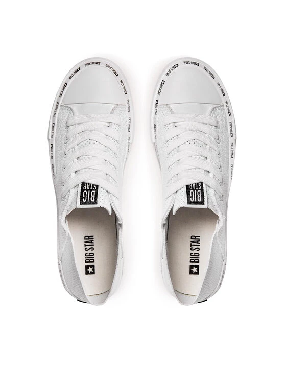 Big Star Shoes Γυναίκες Κλειστά Παπούτσια Sneakers FF274024 Λευκό Λευκό 6 Big Star Shoes Γυναίκες Κλειστά Παπούτσια Sneakers FF274024 Λευκό Λευκό - Image 6