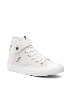 Big Star Shoes Γυναίκες Κλειστά Παπούτσια Sneakers FF274579 Λευκό Λευκό
