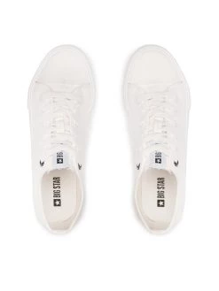 Big Star Shoes Γυναίκες Sneakers Πάνινα παπούτσια DD274451 Λευκό Λευκό -Big Star Shoes Sales Store unnamed file 2332