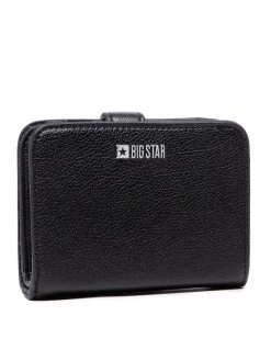Big Star Shoes Γυναίκες Πορτοφόλια Μικρό Πορτοφόλι Γυναικείο JJ674052 Μαύρο Μαύρο