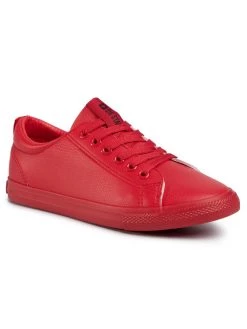 Big Star Shoes Γυναίκες Κλειστά Παπούτσια Πάνινα παπούτσια DD274686 Κόκκινο Κόκκινο