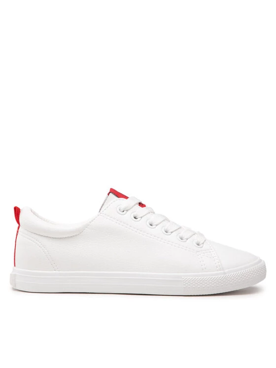 Big Star Shoes Γυναίκες Κλειστά Παπούτσια Πάνινα παπούτσια DD274685 101 Λευκό Λευκό 2 Big Star Shoes Γυναίκες Κλειστά Παπούτσια Πάνινα παπούτσια DD274685 101 Λευκό Λευκό - Image 2