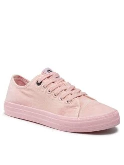 Big Star Shoes Γυναίκες Sneakers Πάνινα παπούτσια DD274443 Ροζ Ροζ