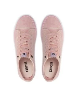 Big Star Shoes Γυναίκες Sneakers Πάνινα παπούτσια DD274443 Ροζ Ροζ -Big Star Shoes Sales Store unnamed file 2362