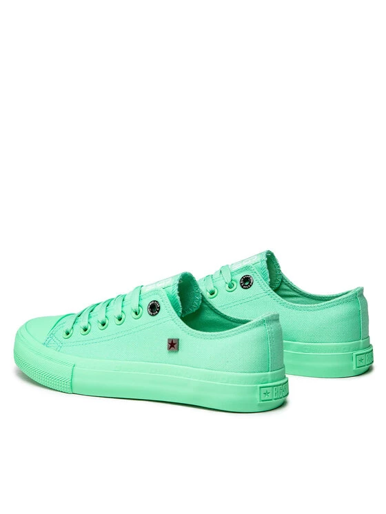 Big Star Shoes Γυναίκες Sneakers AA274030 Πράσινο Πράσινο 3 Big Star Shoes Γυναίκες Sneakers AA274030 Πράσινο Πράσινο - Image 3