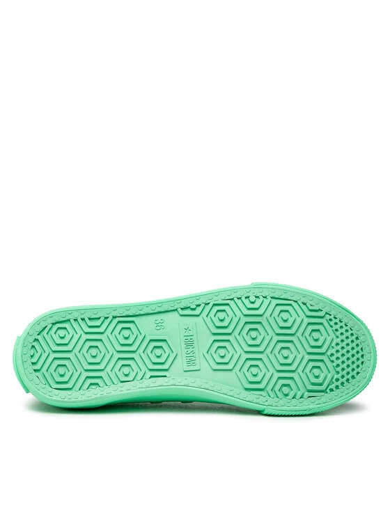 Big Star Shoes Γυναίκες Sneakers AA274030 Πράσινο Πράσινο 4 Big Star Shoes Γυναίκες Sneakers AA274030 Πράσινο Πράσινο - Image 4