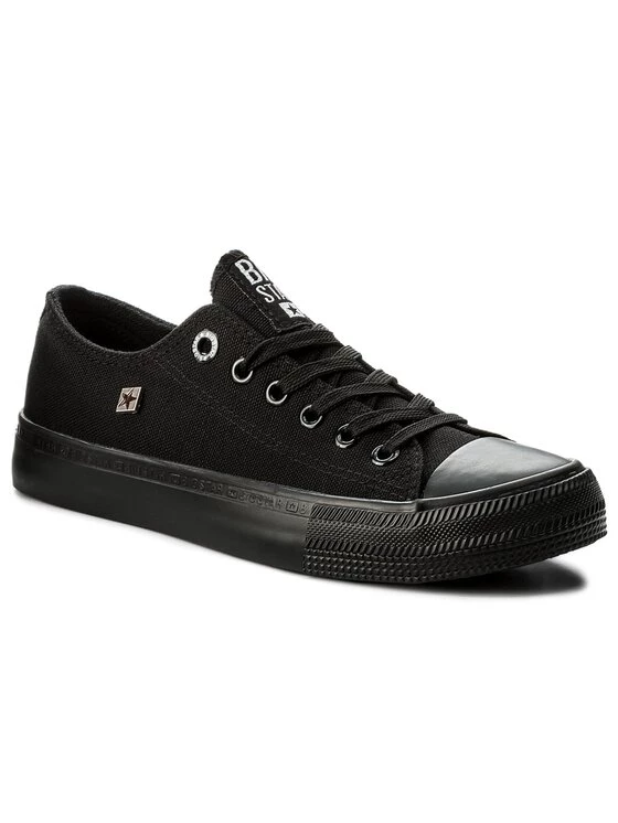 Big Star Shoes Γυναίκες Κλειστά Παπούτσια Sneakers AA274009 Μαύρο Μαύρο 1 Big Star Shoes Γυναίκες Κλειστά Παπούτσια Sneakers AA274009 Μαύρο Μαύρο