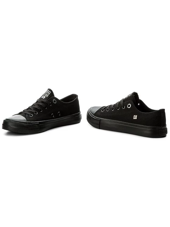 Big Star Shoes Γυναίκες Κλειστά Παπούτσια Sneakers AA274009 Μαύρο Μαύρο 2 Big Star Shoes Γυναίκες Κλειστά Παπούτσια Sneakers AA274009 Μαύρο Μαύρο - Image 2