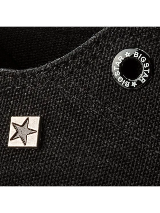 Big Star Shoes Γυναίκες Κλειστά Παπούτσια Sneakers AA274009 Μαύρο Μαύρο 3 Big Star Shoes Γυναίκες Κλειστά Παπούτσια Sneakers AA274009 Μαύρο Μαύρο - Image 3