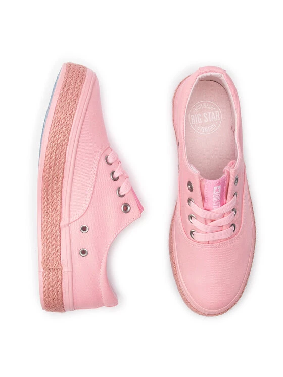 Big Star Shoes Γυναίκες Κλειστά Παπούτσια Εσπαντρίγιες DD274641 Ροζ Ροζ 5 Big Star Shoes Γυναίκες Κλειστά Παπούτσια Εσπαντρίγιες DD274641 Ροζ Ροζ - Image 5