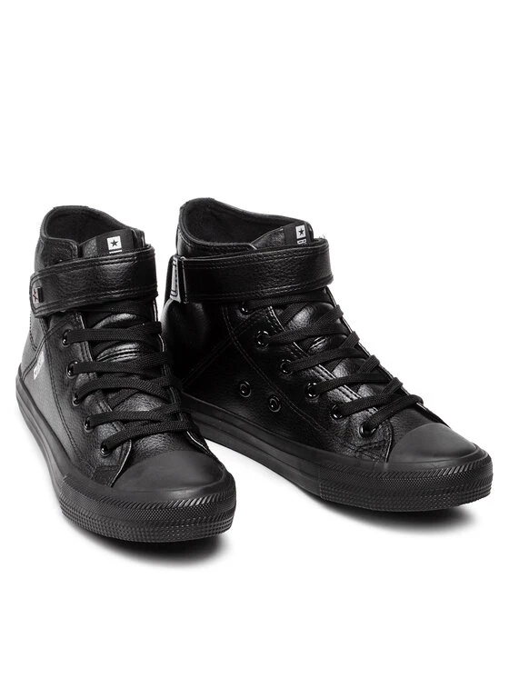 Big Star Shoes Γυναίκες Κλειστά Παπούτσια Sneakers V274542 Μαύρο Μαύρο 5 Big Star Shoes Γυναίκες Κλειστά Παπούτσια Sneakers V274542 Μαύρο Μαύρο - Image 5