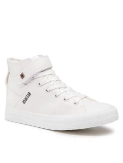 Big Star Shoes Γυναίκες Κλειστά Παπούτσια Sneakers V274541 Λευκό Λευκό