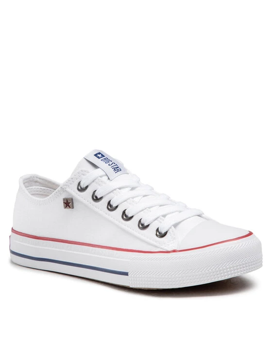 Big Star Shoes Γυναίκες Κλειστά Παπούτσια Sneakers DD274A232R36 Λευκό Λευκό 1 Big Star Shoes Γυναίκες Κλειστά Παπούτσια Sneakers DD274A232R36 Λευκό Λευκό
