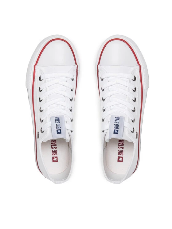 Big Star Shoes Γυναίκες Κλειστά Παπούτσια Sneakers DD274A232R36 Λευκό Λευκό 6 Big Star Shoes Γυναίκες Κλειστά Παπούτσια Sneakers DD274A232R36 Λευκό Λευκό - Image 6