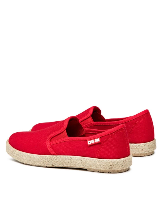 Big Star Shoes Γυναίκες Εσπαντρίγιες DD274018 Κόκκινο Κόκκινο 3 Big Star Shoes Γυναίκες Εσπαντρίγιες DD274018 Κόκκινο Κόκκινο - Image 3