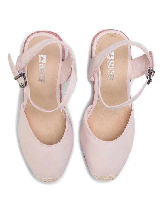 Big Star Shoes Γυναίκες Εσπαντρίγιες DD274A168 Ροζ Ροζ 5 Big Star Shoes Γυναίκες Εσπαντρίγιες DD274A168 Ροζ Ροζ - Image 5
