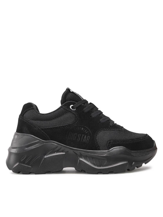 Big Star Shoes Γυναίκες Αθλητικά JJ274A113 Μαύρο Μαύρο 2 Big Star Shoes Γυναίκες Αθλητικά JJ274A113 Μαύρο Μαύρο - Image 2