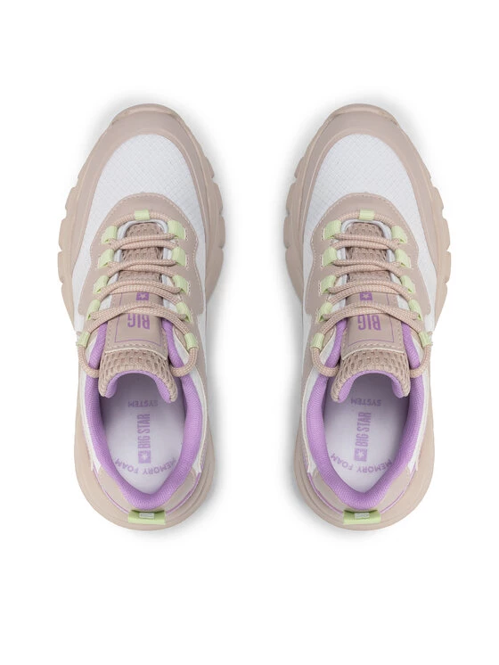 Big Star Shoes Γυναίκες Αθλητικά JJ274793 Μπεζ Μπεζ 6 Big Star Shoes Γυναίκες Αθλητικά JJ274793 Μπεζ Μπεζ - Image 6