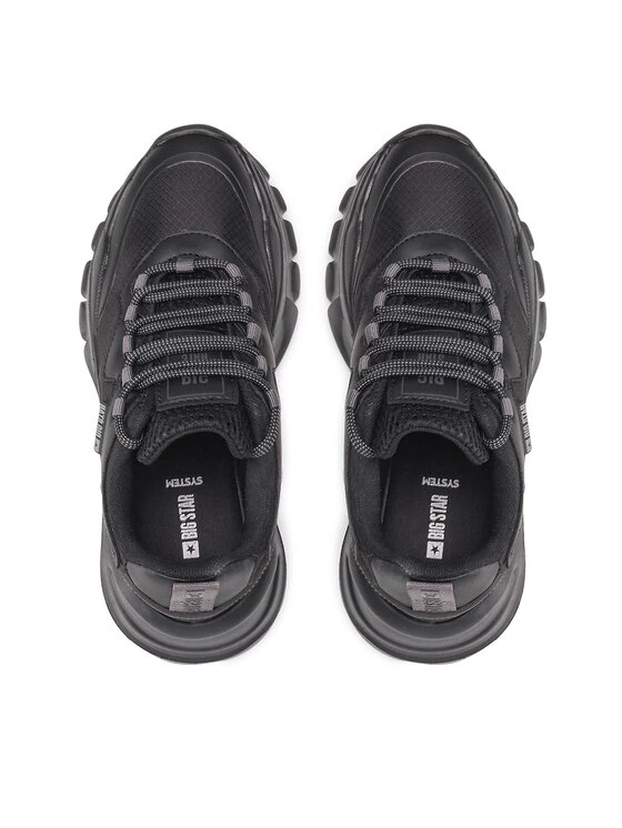 Big Star Shoes Γυναίκες Αθλητικά JJ274795 Μαύρο Μαύρο 6 Big Star Shoes Γυναίκες Αθλητικά JJ274795 Μαύρο Μαύρο - Image 6