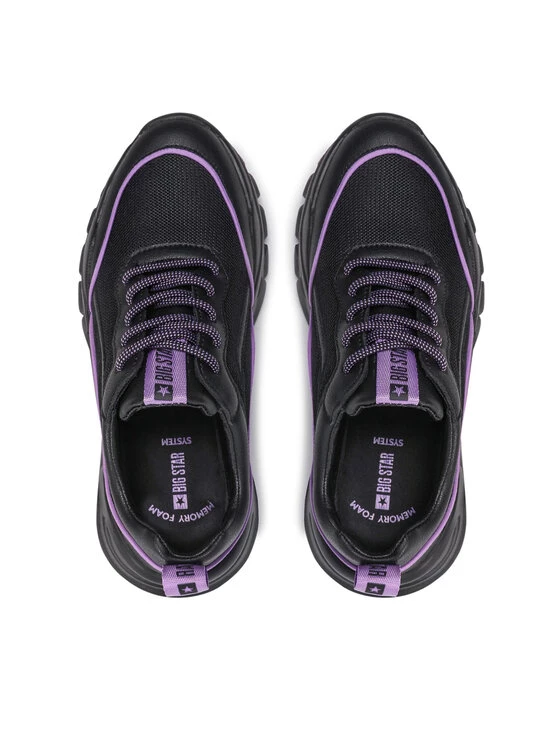 Big Star Shoes Γυναίκες Αθλητικά JJ274786 Μαύρο Μαύρο 6 Big Star Shoes Γυναίκες Αθλητικά JJ274786 Μαύρο Μαύρο - Image 6