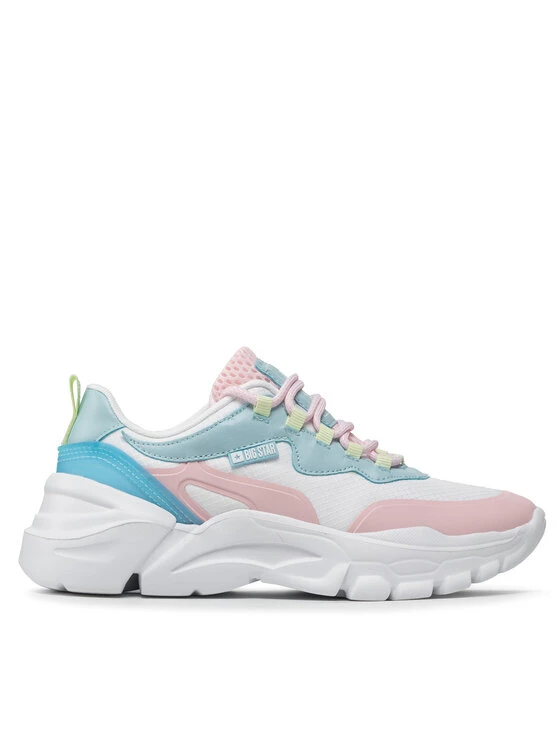 Big Star Shoes Γυναίκες Αθλητικά JJ274791 Λευκό Λευκό 2 Big Star Shoes Γυναίκες Αθλητικά JJ274791 Λευκό Λευκό - Image 2