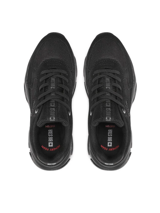 Big Star Shoes Γυναίκες Αθλητικά JJ274578 Μαύρο Μαύρο 4 Big Star Shoes Γυναίκες Αθλητικά JJ274578 Μαύρο Μαύρο - Image 4