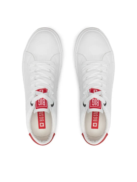 Big Star Shoes Γυναίκες Αθλητικά JJ274212 Λευκό Λευκό 6 Big Star Shoes Γυναίκες Αθλητικά JJ274212 Λευκό Λευκό - Image 6