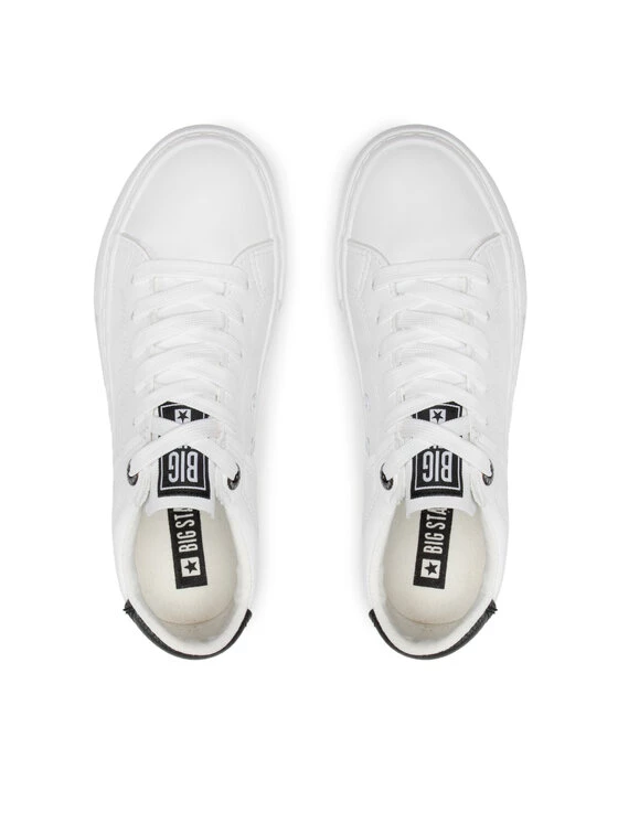 Big Star Shoes Γυναίκες Αθλητικά JJ2742 Λευκό Λευκό 6 Big Star Shoes Γυναίκες Αθλητικά JJ2742 Λευκό Λευκό - Image 6