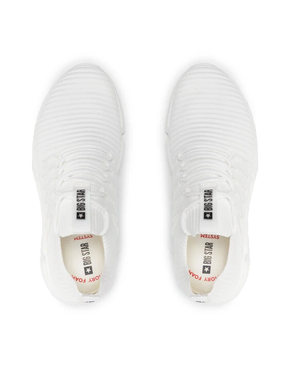 Big Star Shoes Γυναίκες Αθλητικά JJ274275 Λευκό Λευκό 6 Big Star Shoes Γυναίκες Αθλητικά JJ274275 Λευκό Λευκό - Image 6