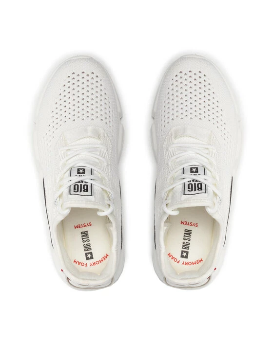 Big Star Shoes Γυναίκες Αθλητικά JJ274271 Λευκό Λευκό 6 Big Star Shoes Γυναίκες Αθλητικά JJ274271 Λευκό Λευκό - Image 6