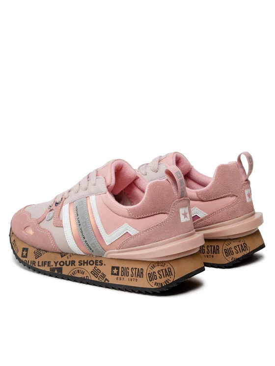 Big Star Shoes Γυναίκες Αθλητικά II274298 Ροζ Ροζ 3 Big Star Shoes Γυναίκες Αθλητικά II274298 Ροζ Ροζ - Image 3