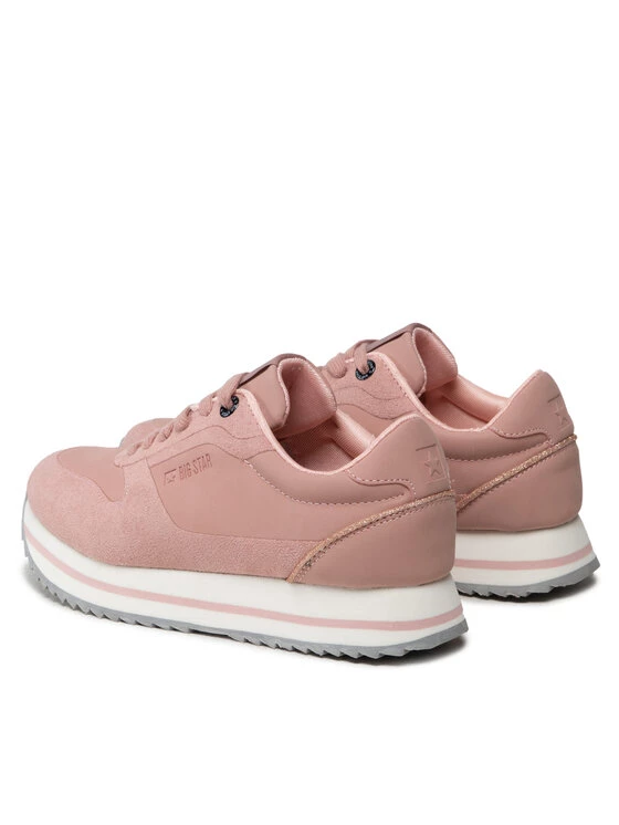 Big Star Shoes Γυναίκες Αθλητικά II274218 Ροζ Ροζ 3 Big Star Shoes Γυναίκες Αθλητικά II274218 Ροζ Ροζ - Image 3