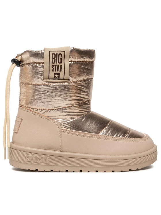 Big Star Shoes Γυναίκες Μπότες Χιονιού II274121 Μπεζ Μπεζ 2 Big Star Shoes Γυναίκες Μπότες Χιονιού II274121 Μπεζ Μπεζ - Image 2