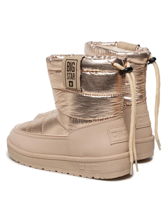 Big Star Shoes Γυναίκες Μπότες Χιονιού II274121 Μπεζ Μπεζ 3 Big Star Shoes Γυναίκες Μπότες Χιονιού II274121 Μπεζ Μπεζ - Image 3