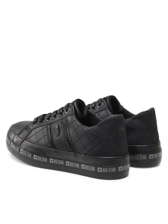 Big Star Shoes Γυναίκες Αθλητικά II274070 Μαύρο Μαύρο 3 Big Star Shoes Γυναίκες Αθλητικά II274070 Μαύρο Μαύρο - Image 3