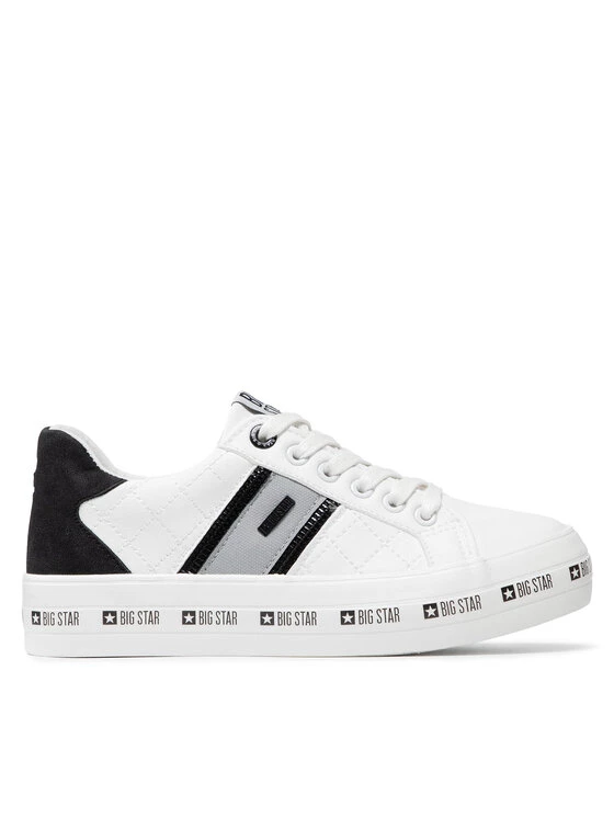 Big Star Shoes Γυναίκες Αθλητικά II274071 Λευκό Λευκό 2 Big Star Shoes Γυναίκες Αθλητικά II274071 Λευκό Λευκό - Image 2