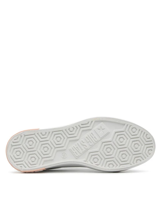 Big Star Shoes Γυναίκες Αθλητικά II274033 Λευκό Λευκό 4 Big Star Shoes Γυναίκες Αθλητικά II274033 Λευκό Λευκό - Image 4